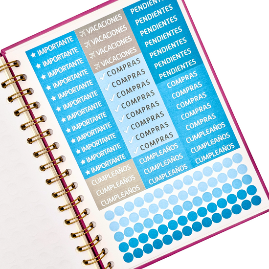 Agenda Minimal 2026 (fucsia)