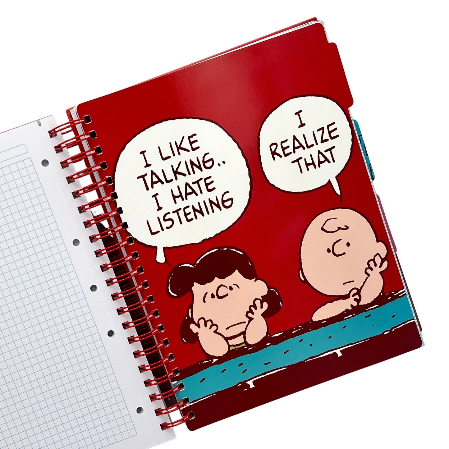 Cuaderno Snoopy A4 azul