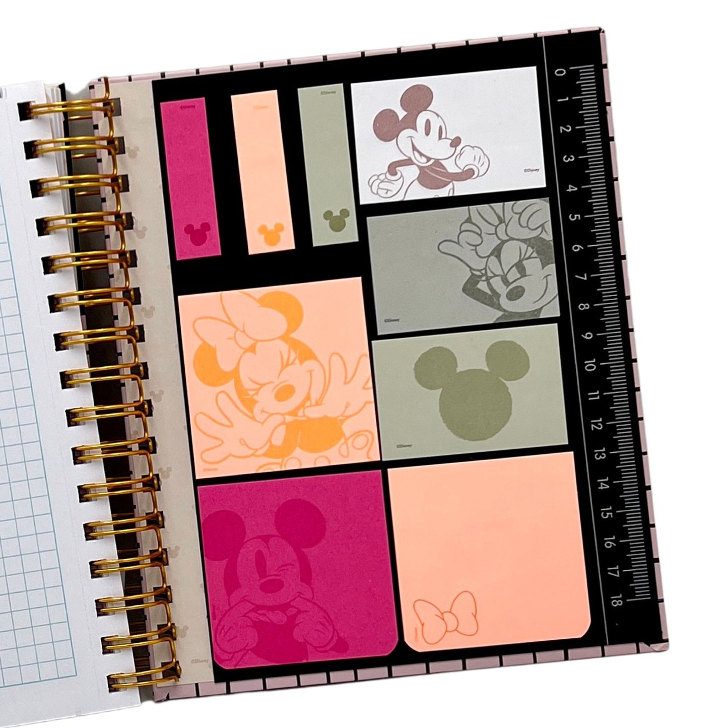 Cuaderno A5 Disney Minnie rojo