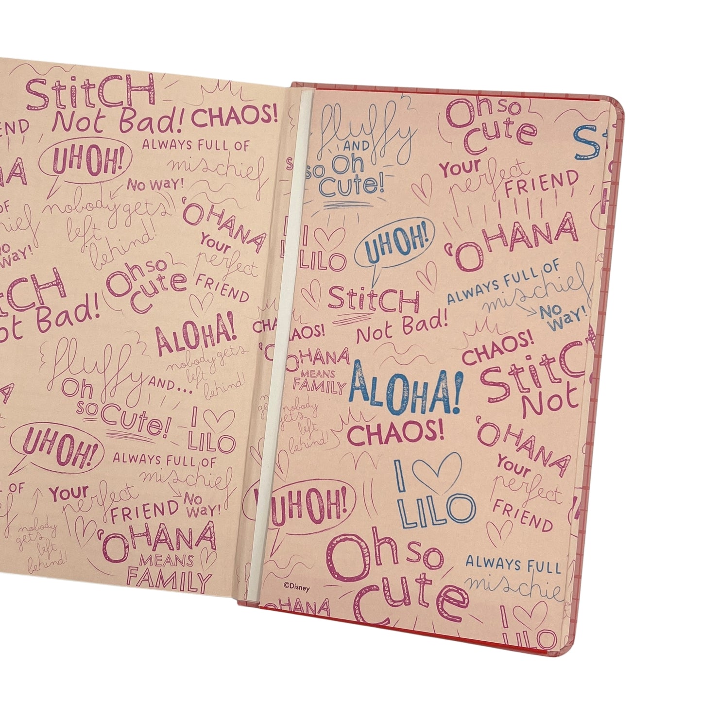 Libreta Stitch Drama