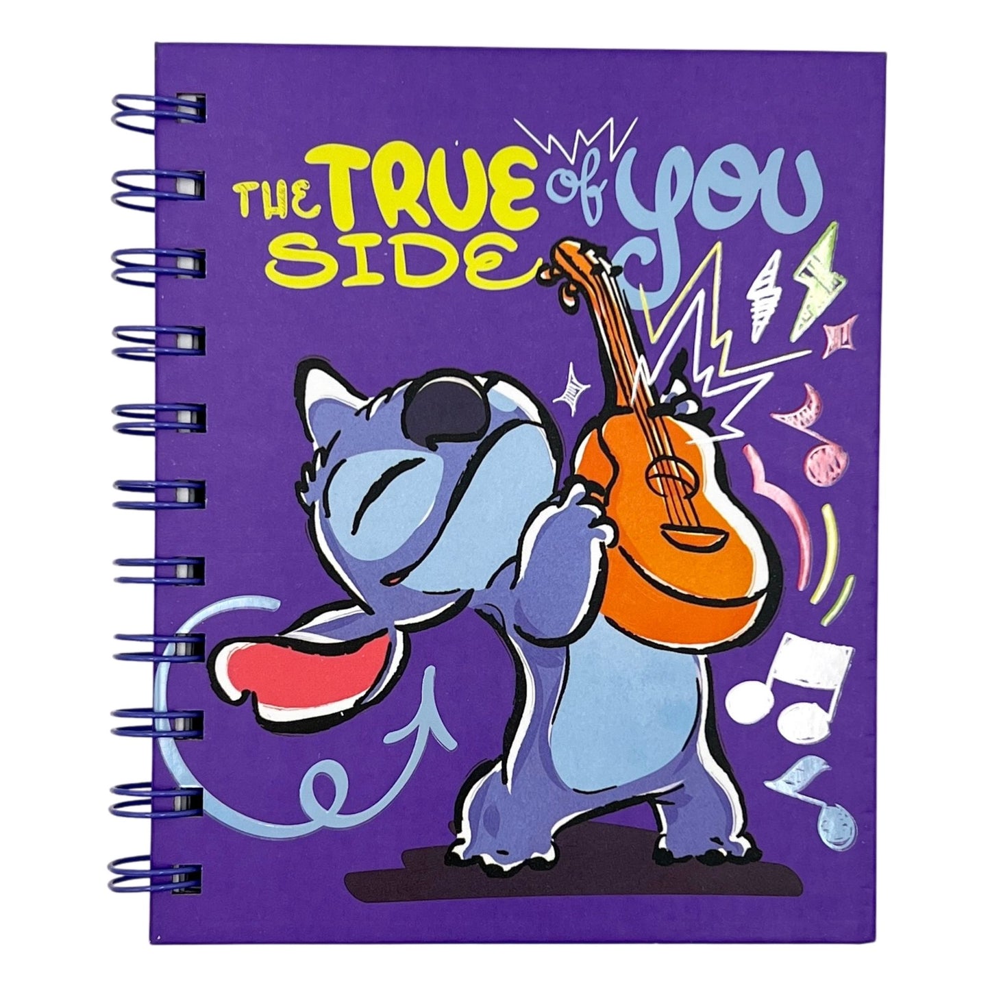 Libreta A6 Stitch morado