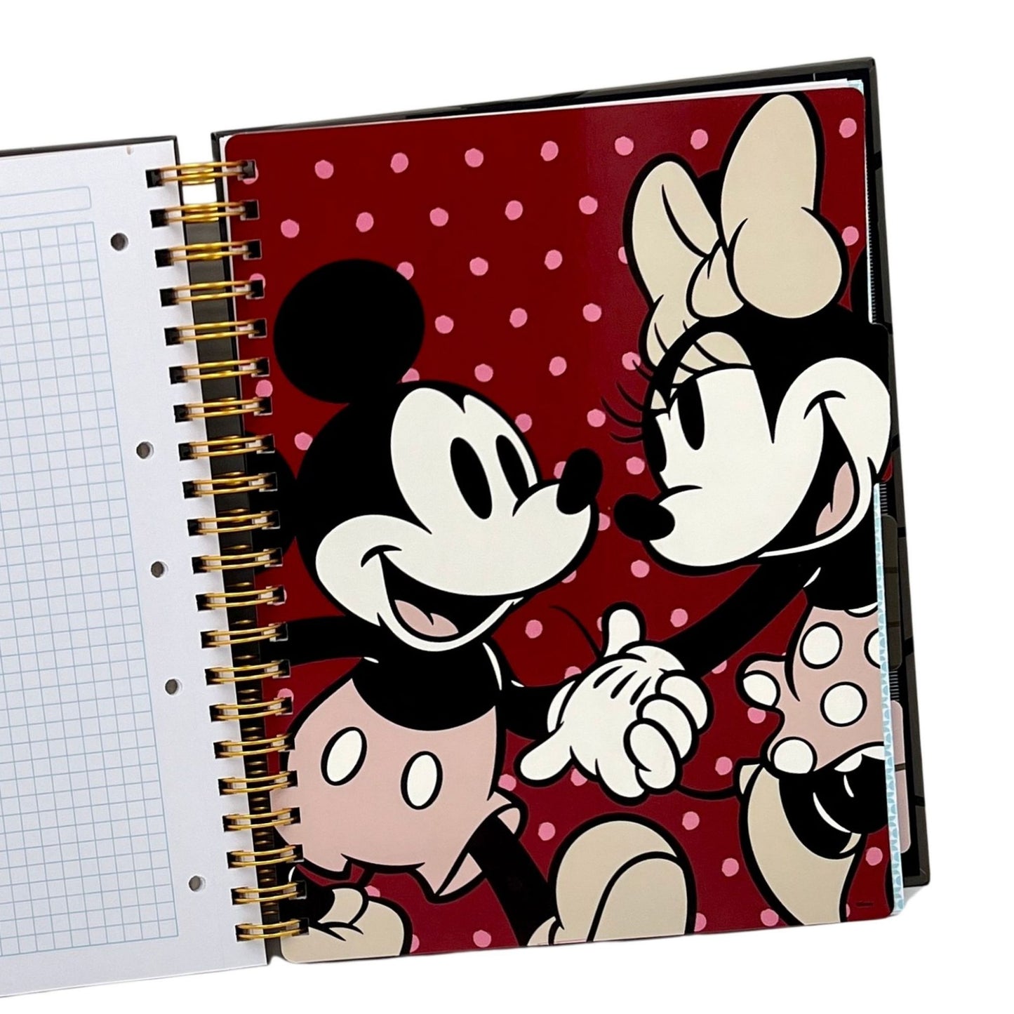 Cuaderno A4 Disney mickey negro