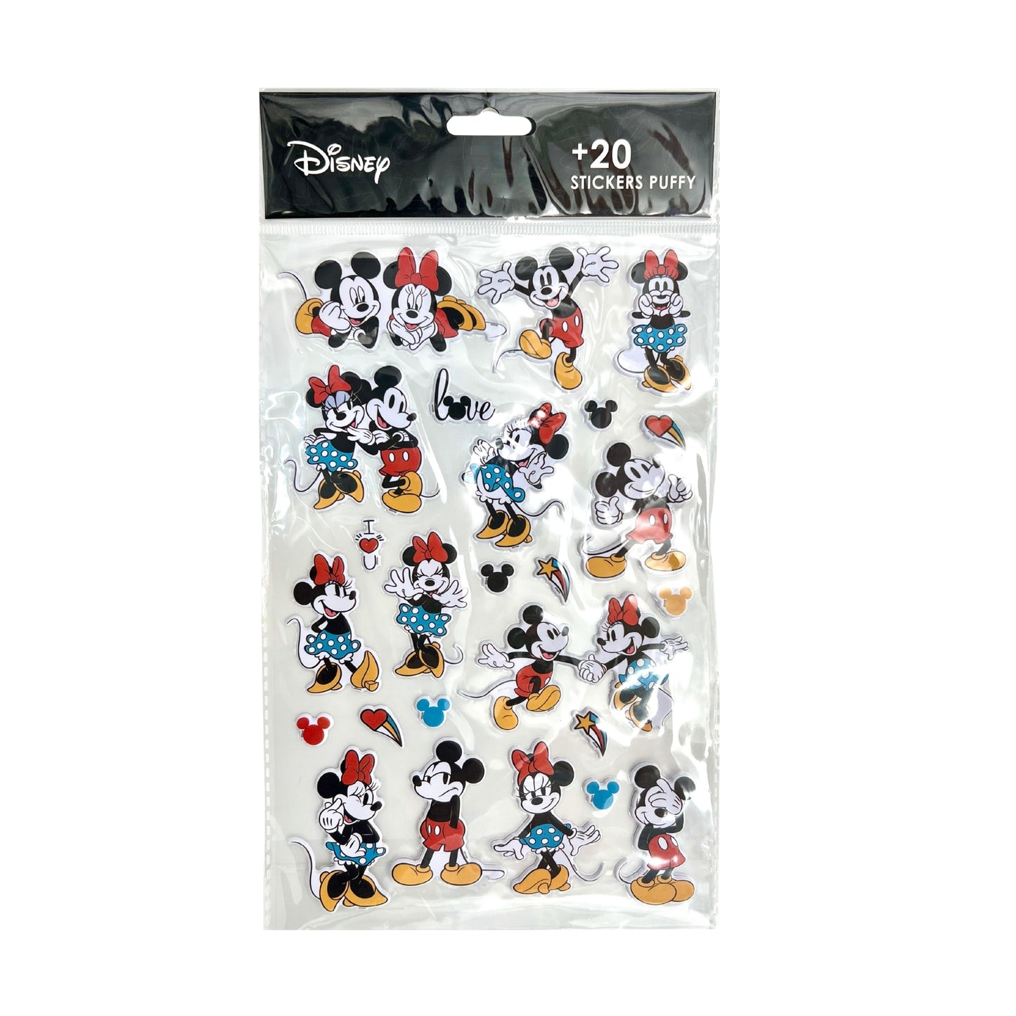 STICKERS PUFFY MICKEY Y MINNIE