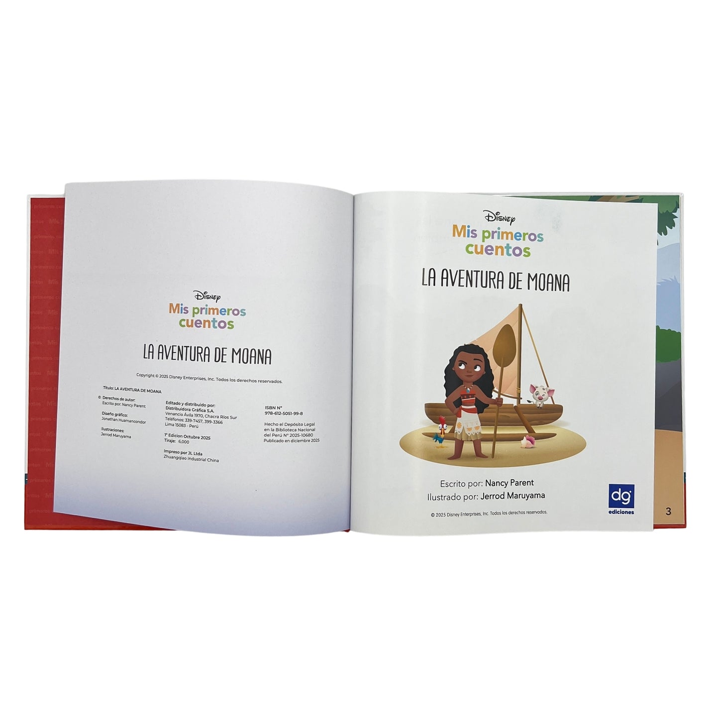 Mis Primeros Cuentos: La Aventura de Moana