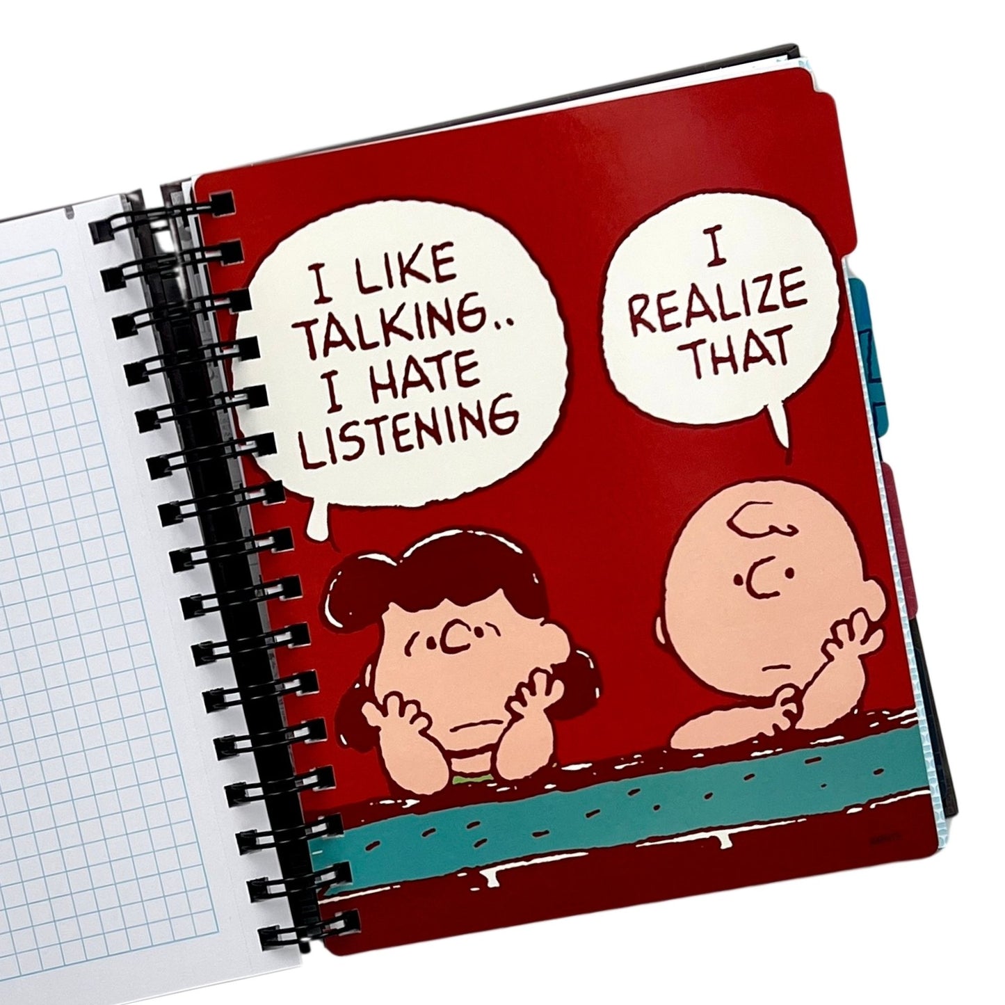 Cuaderno A5 Snoopy celeste