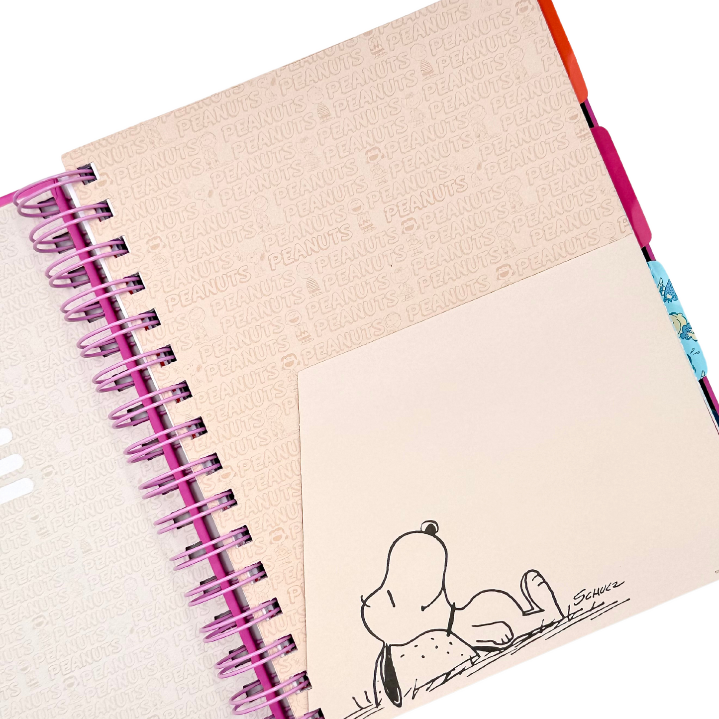 Cuaderno A5 Snoopy (fucsia)