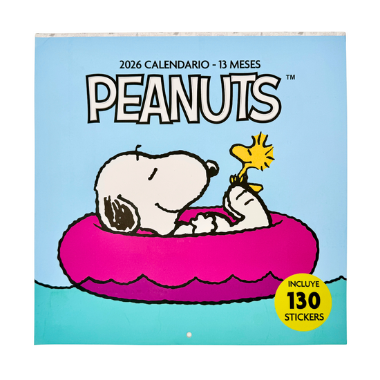 Calendario de Pared 2026 Snoopy