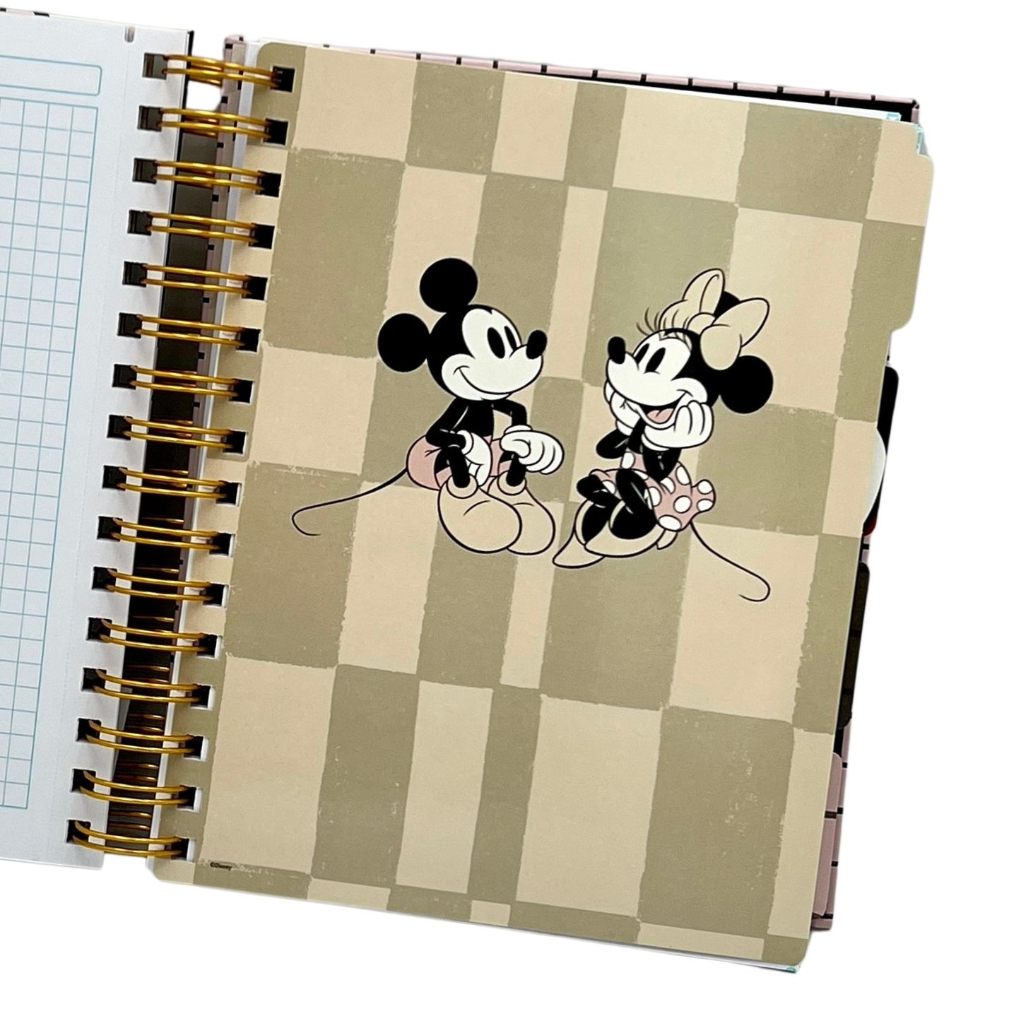 Cuaderno A4 Disney minnie rosado con puntos