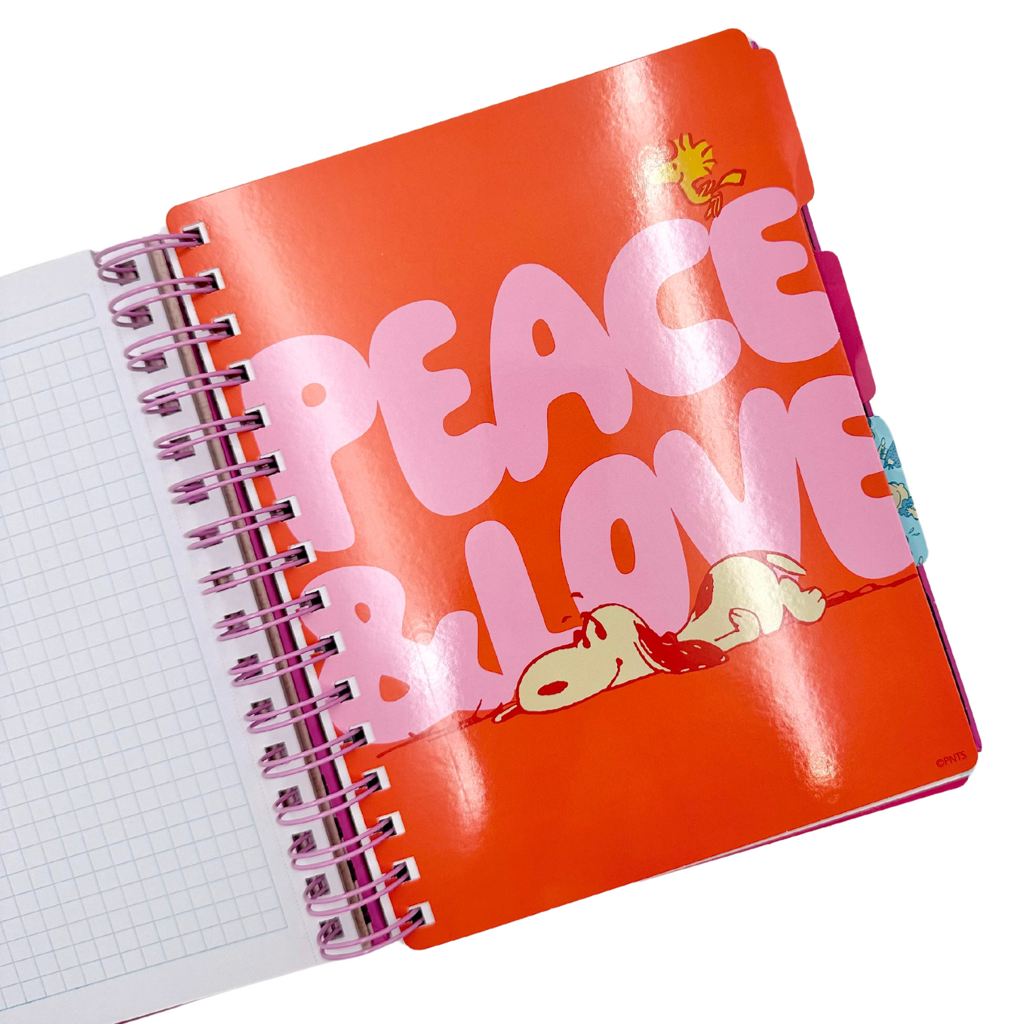 Cuaderno A5 Snoopy (fucsia)
