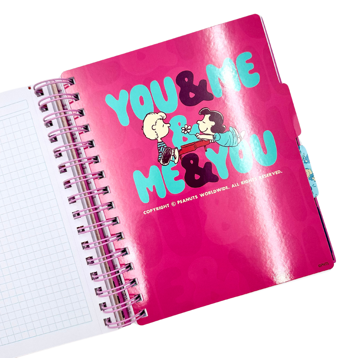 Cuaderno A5 Snoopy (fucsia)