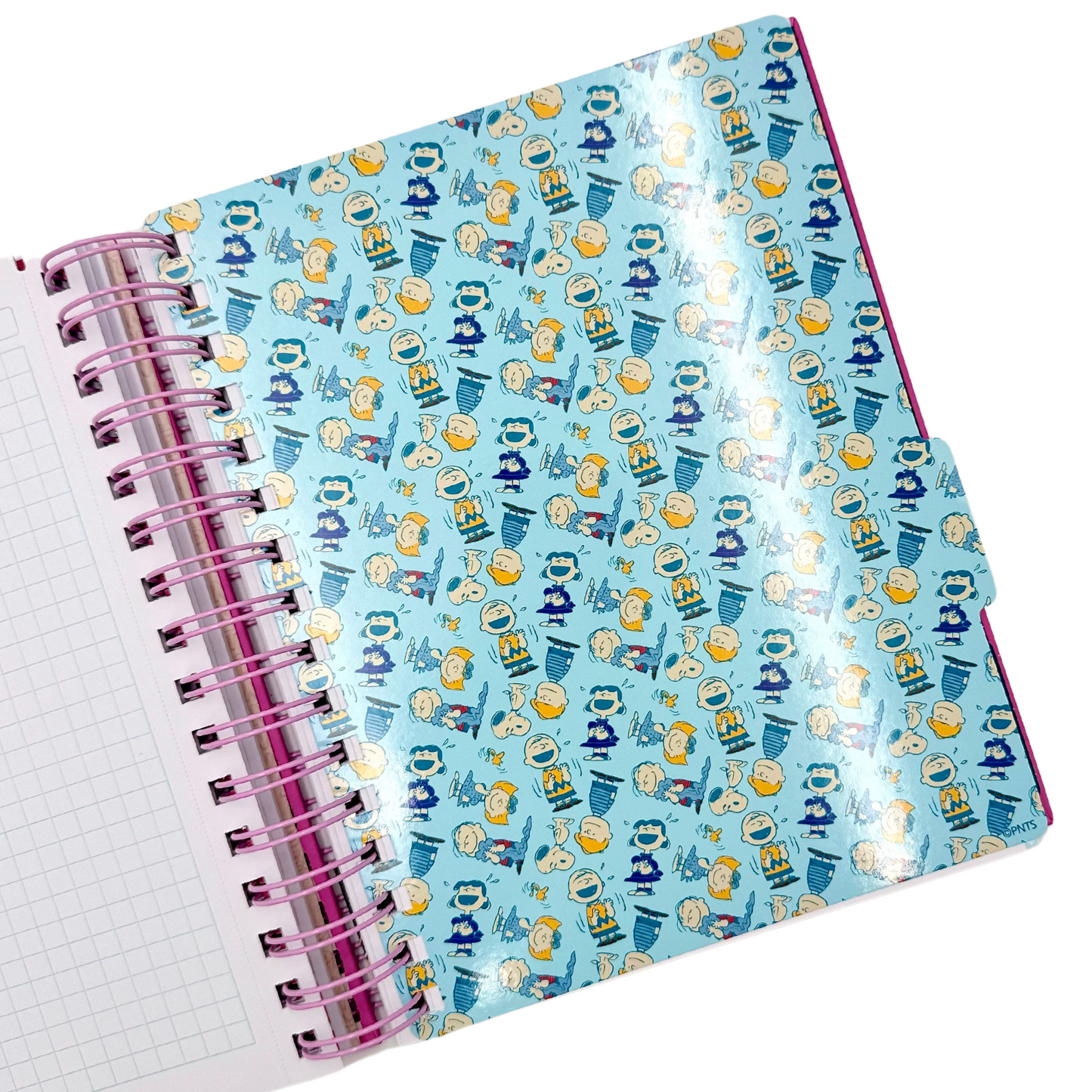Cuaderno A5 Snoopy (fucsia)