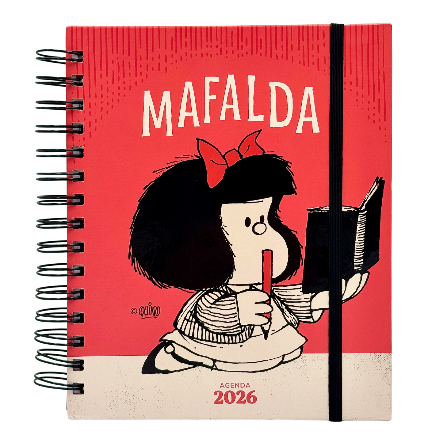 Agenda Mafalda 2026 (rojo)