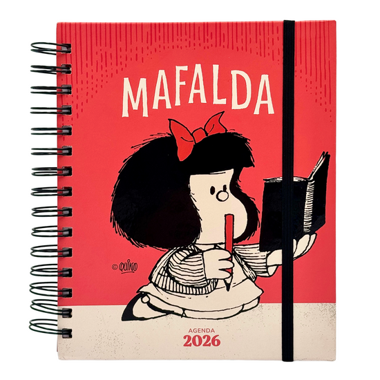 Agenda Mafalda 2026 (rojo)