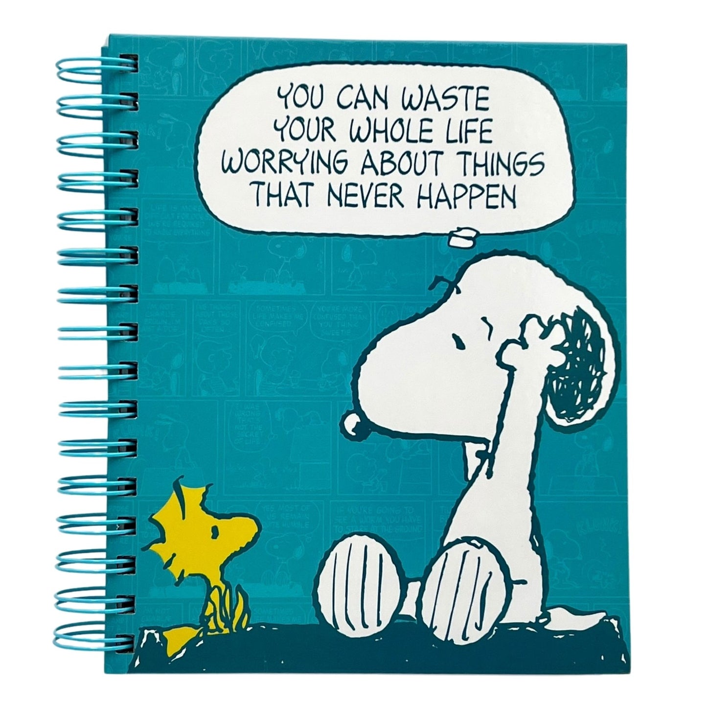 Cuaderno A5 Snoopy celeste