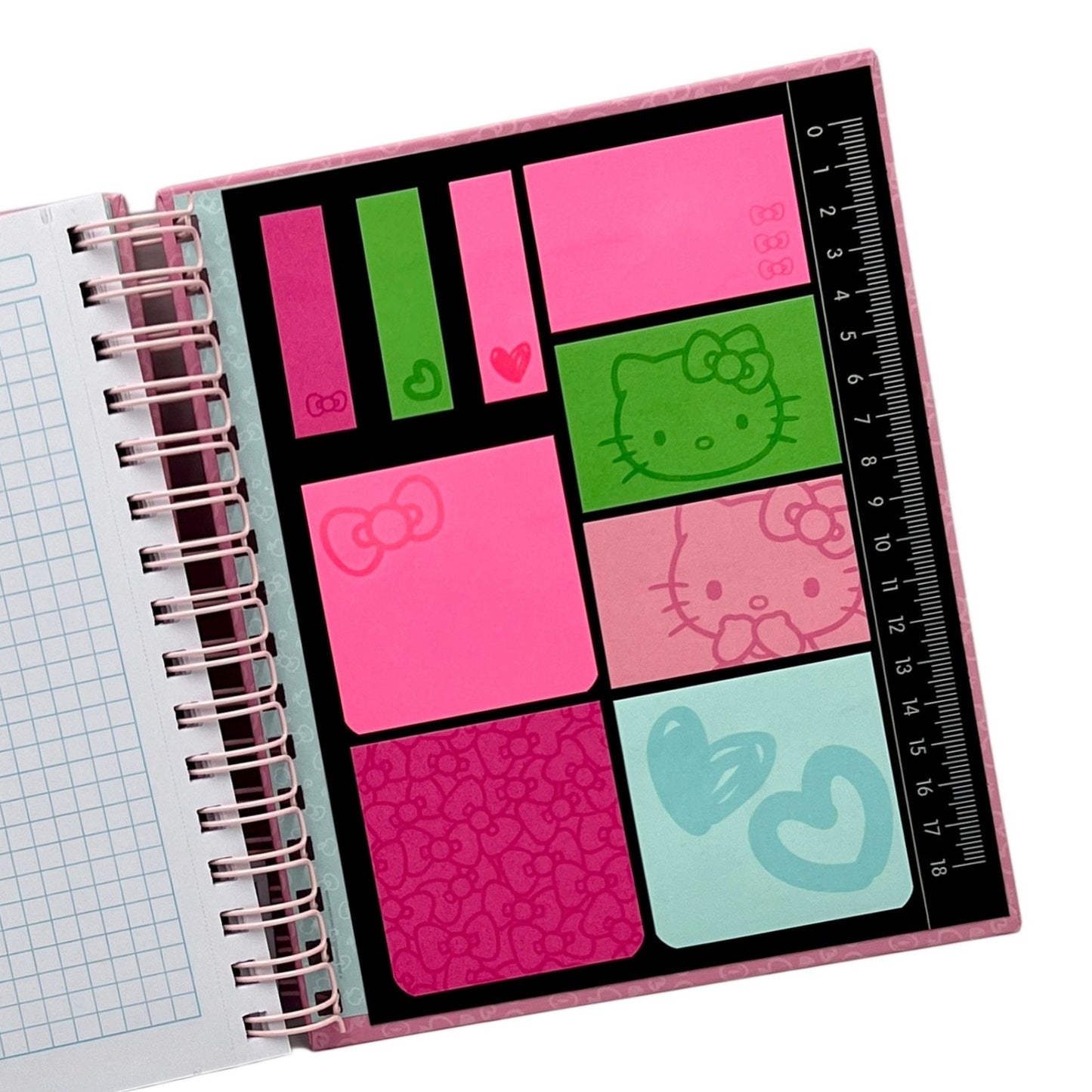 Cuaderno A5 Hello Kitty modelo 4 rosado pastel