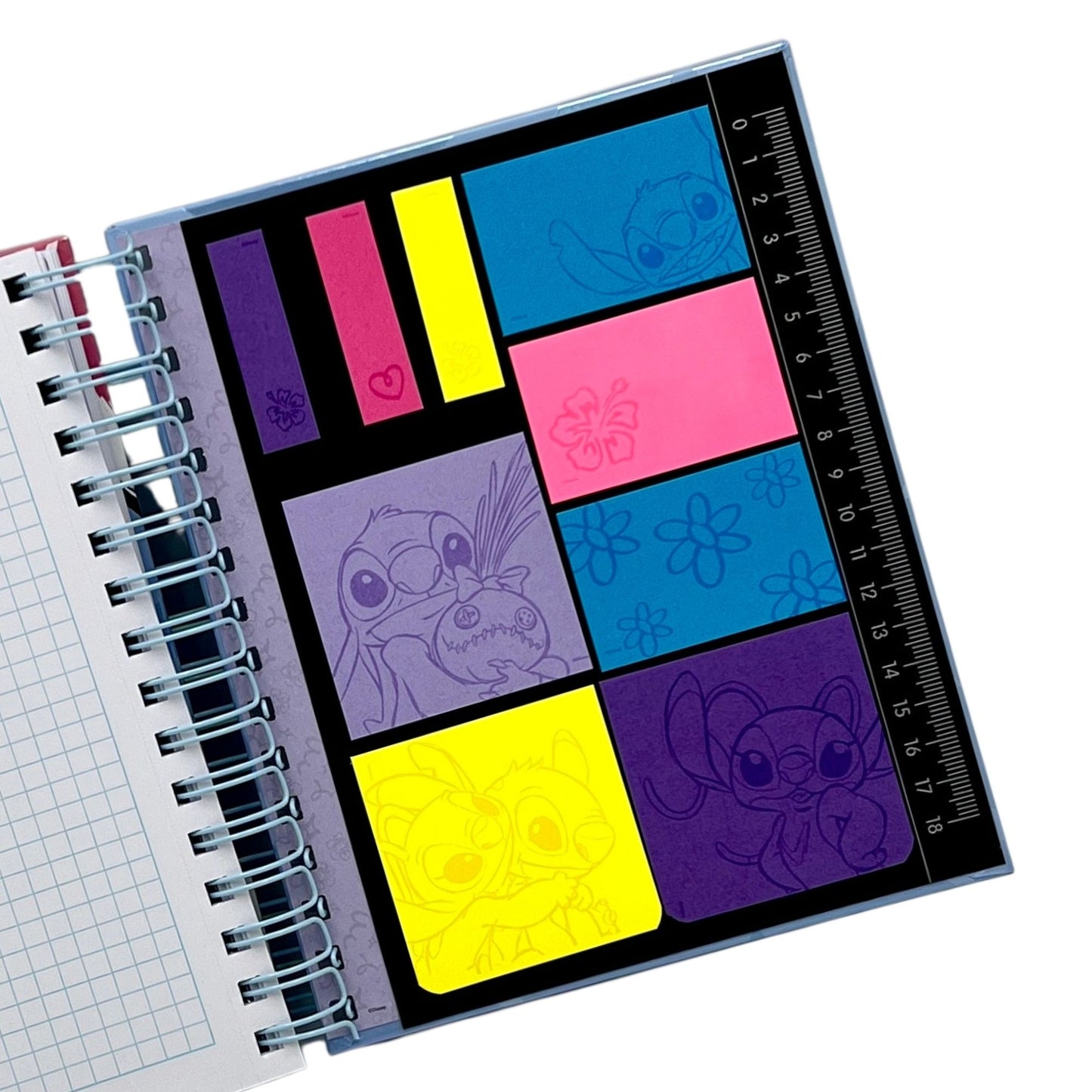 Cuaderno A4 Stitch celeste