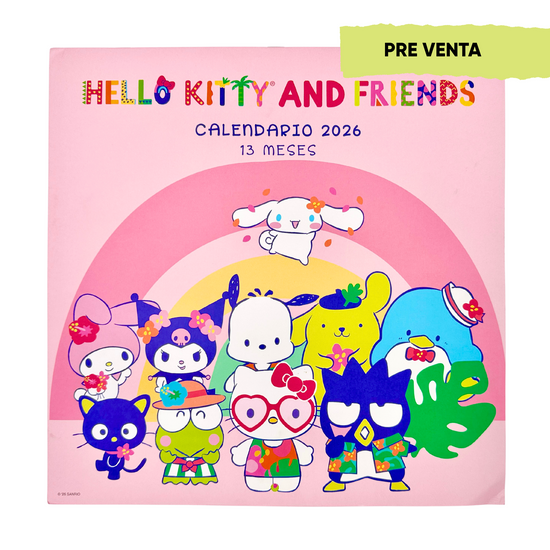 Calendario de Pared 2026 Hello Kitty