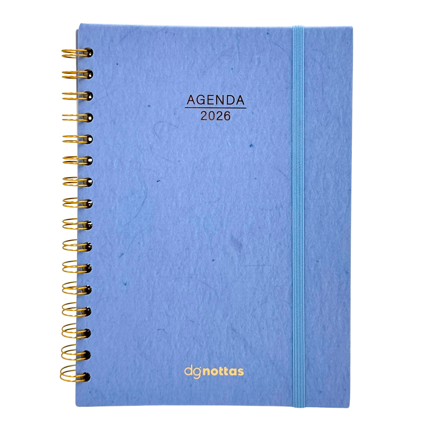 Agenda Minimal 2026 (celeste)