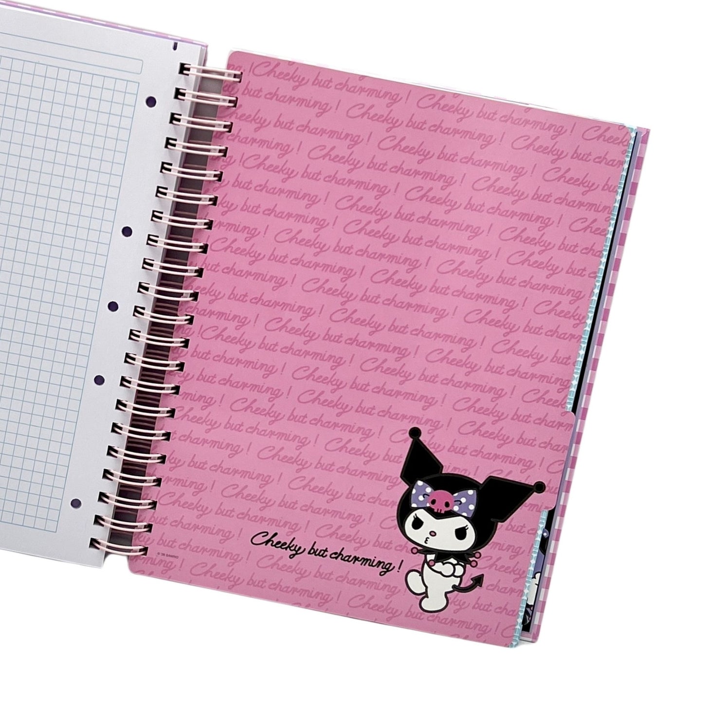 Cuaderno A4 kuromi modelo 1 morado