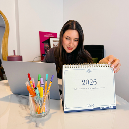 Calendario escritorio 2026 ejecutivo