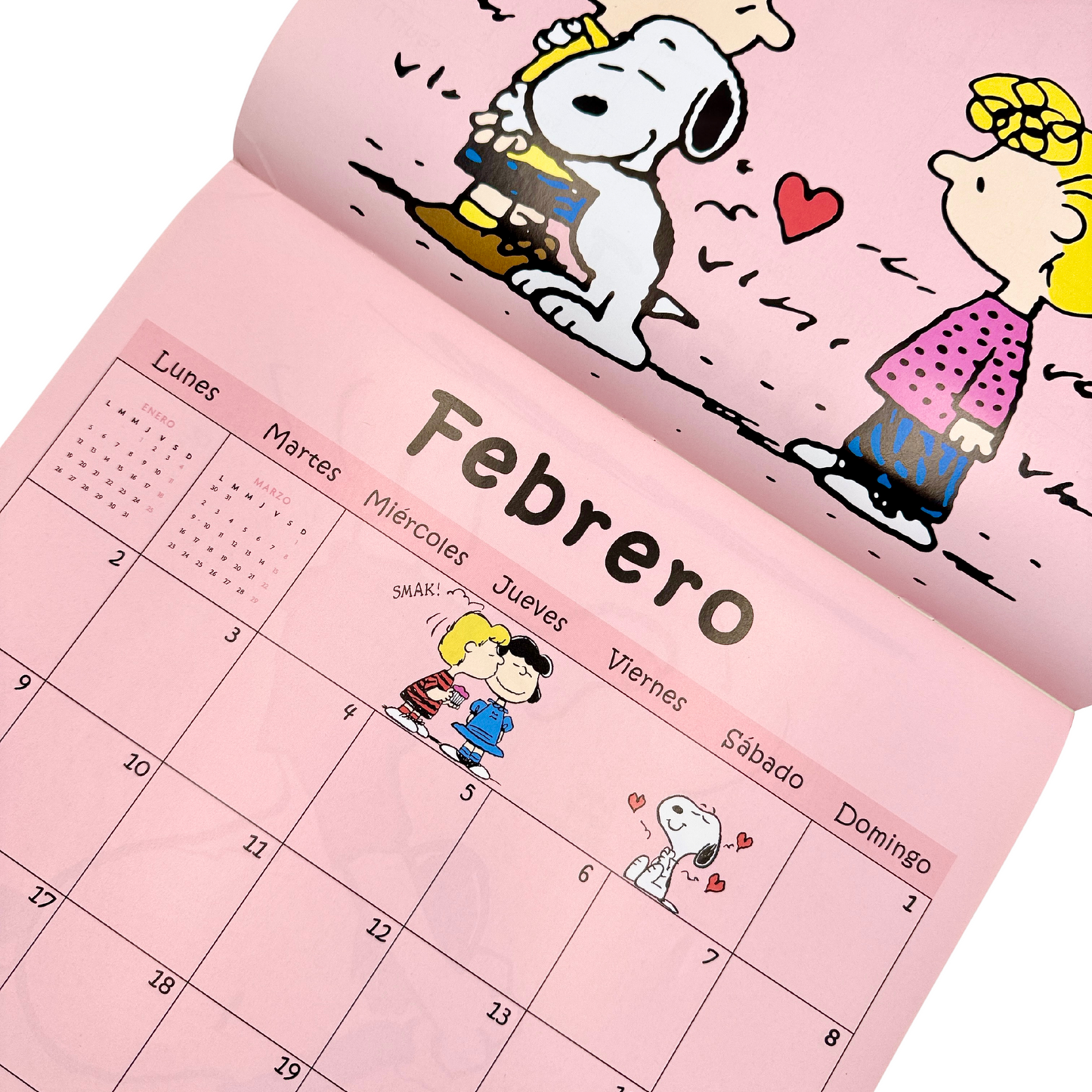 Calendario de Pared 2026 Snoopy