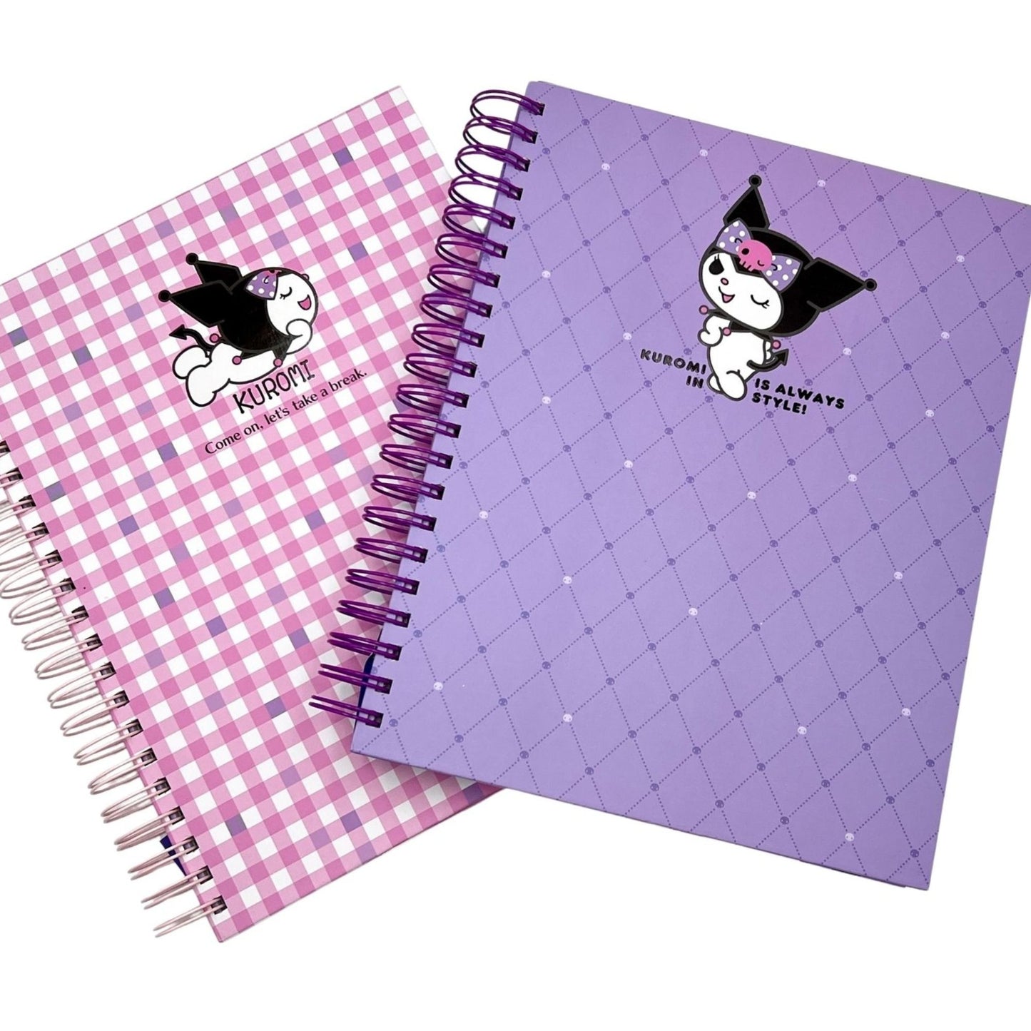 Cuaderno A4 kuromi modelo 1 morado