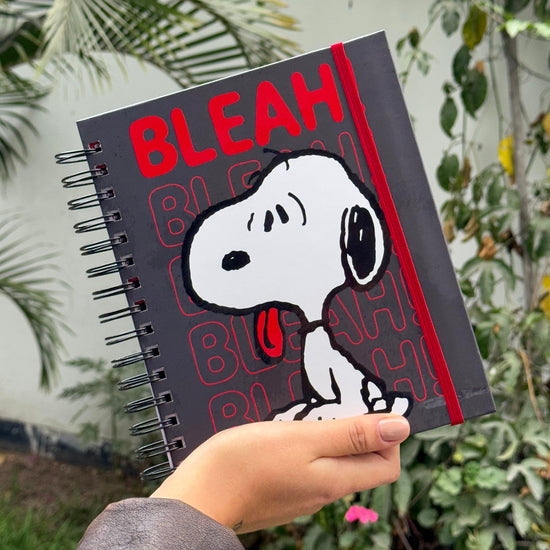 Agenda Snoopy 2026 (negro)