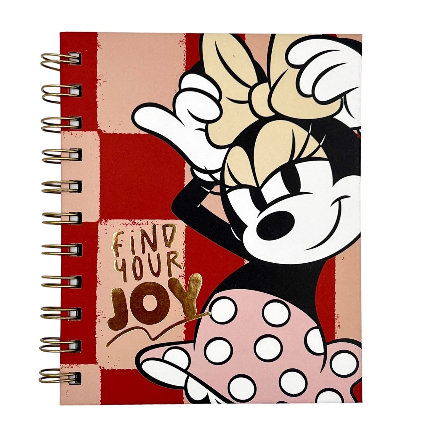 Libreta A6 Disney minnie rojo y crema