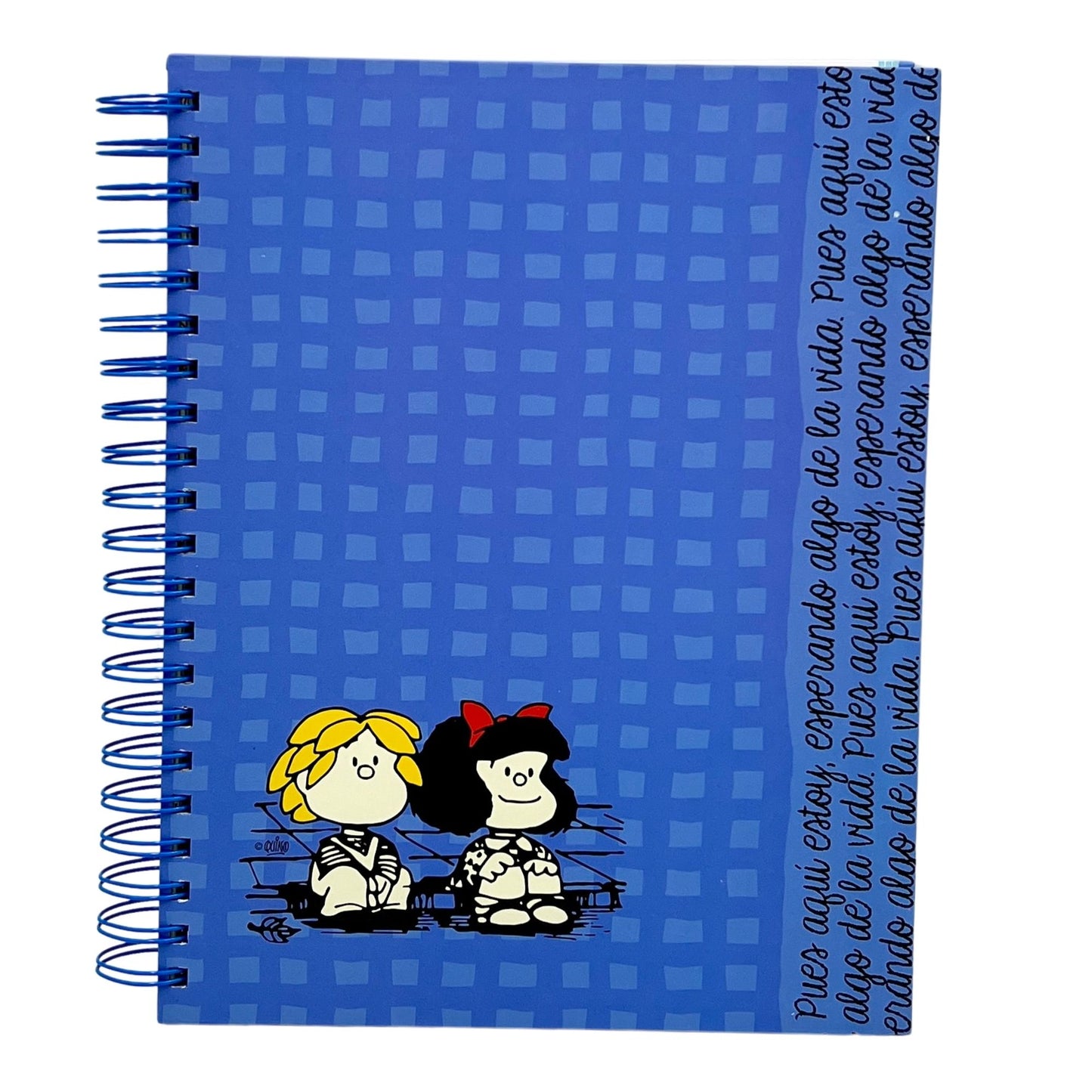 Cuaderno A4 Mafalda modelo 3 azul