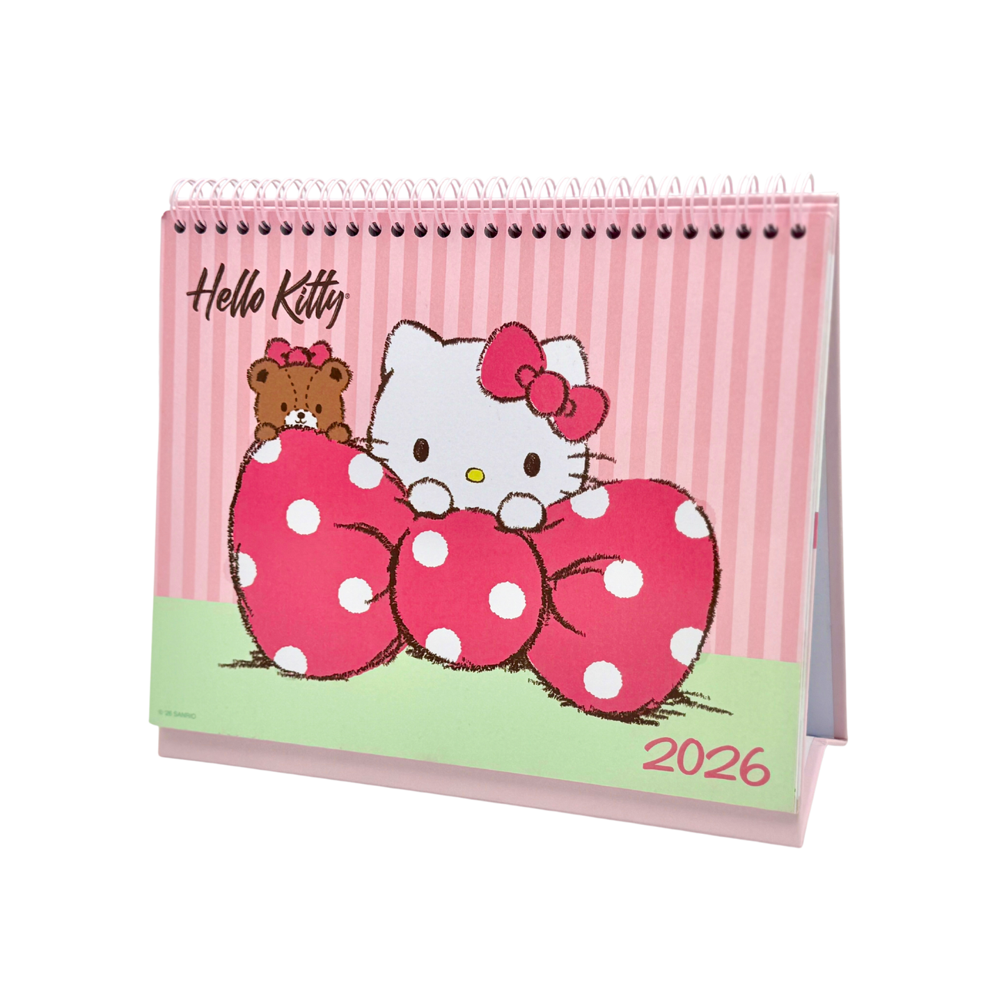 Calendario escritorio 2026 Hello Kitty