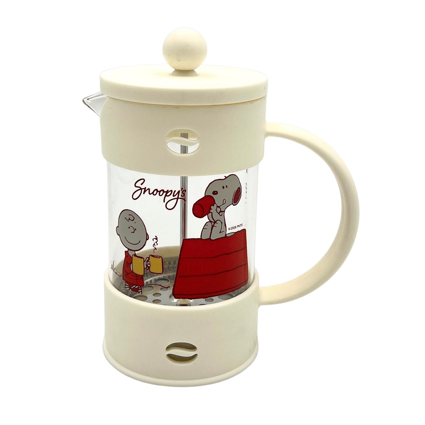 Cafetera prensa francesa Snoopy
