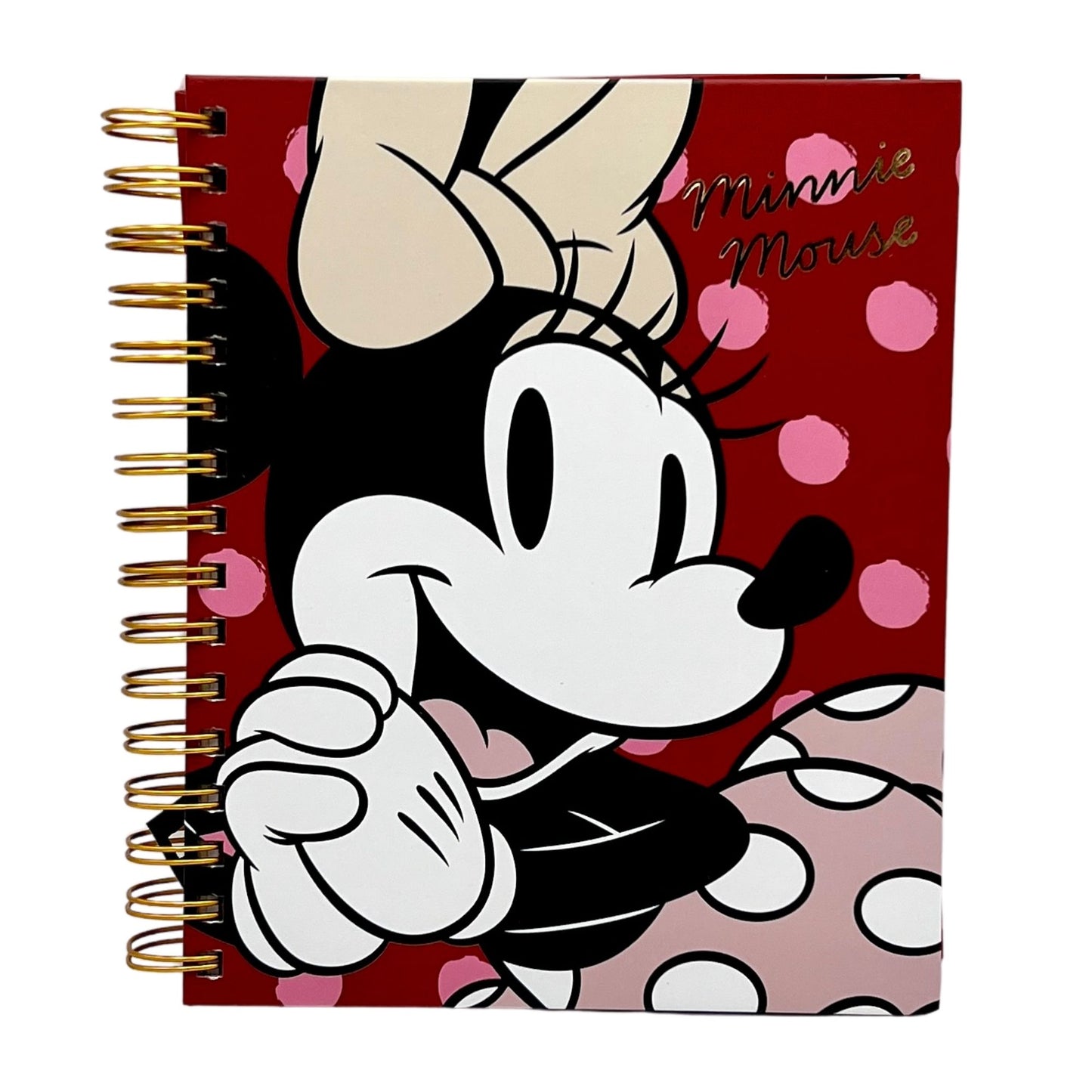 Cuaderno A5 Disney Minnie rojo