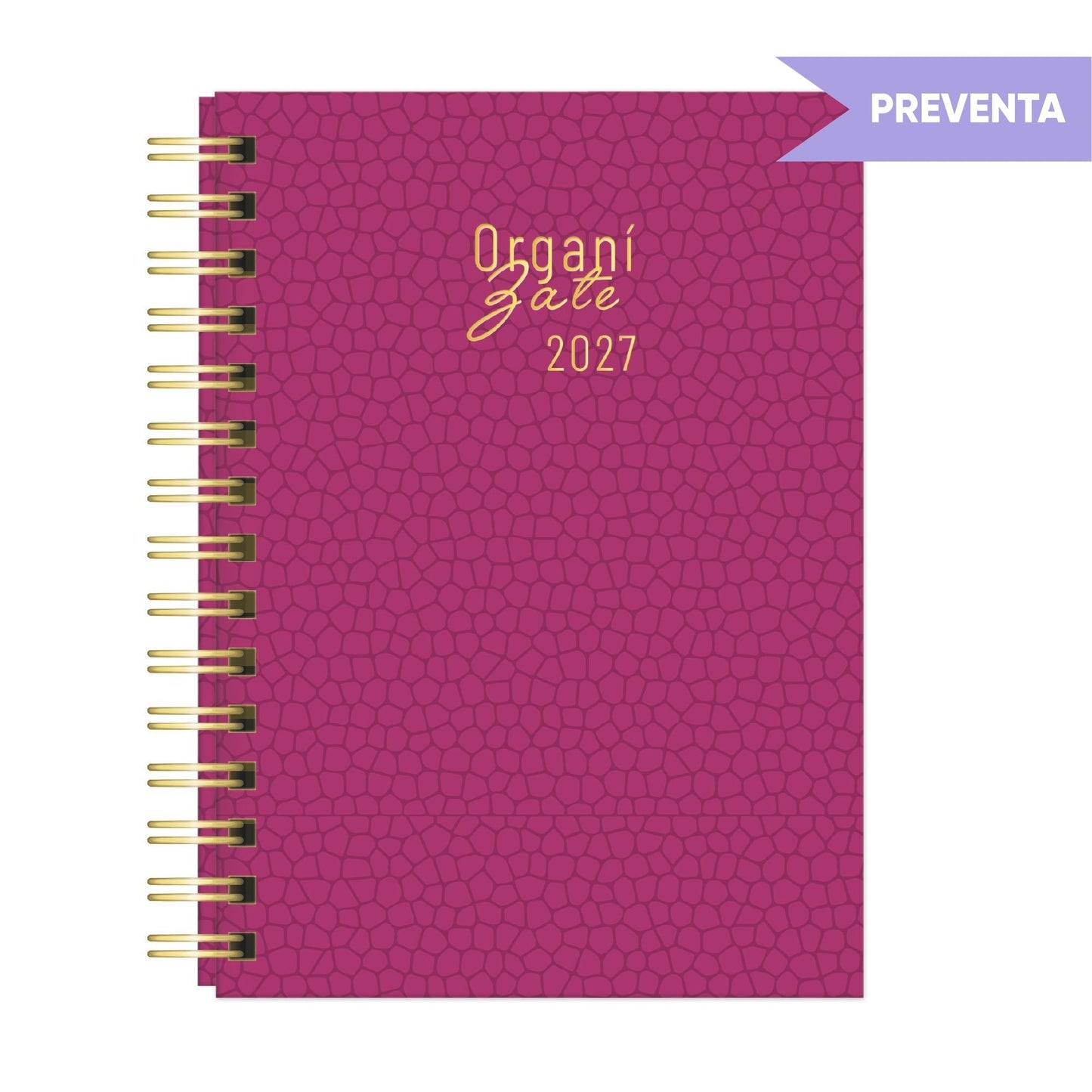 Agenda Organizate 2027 (fucsia)