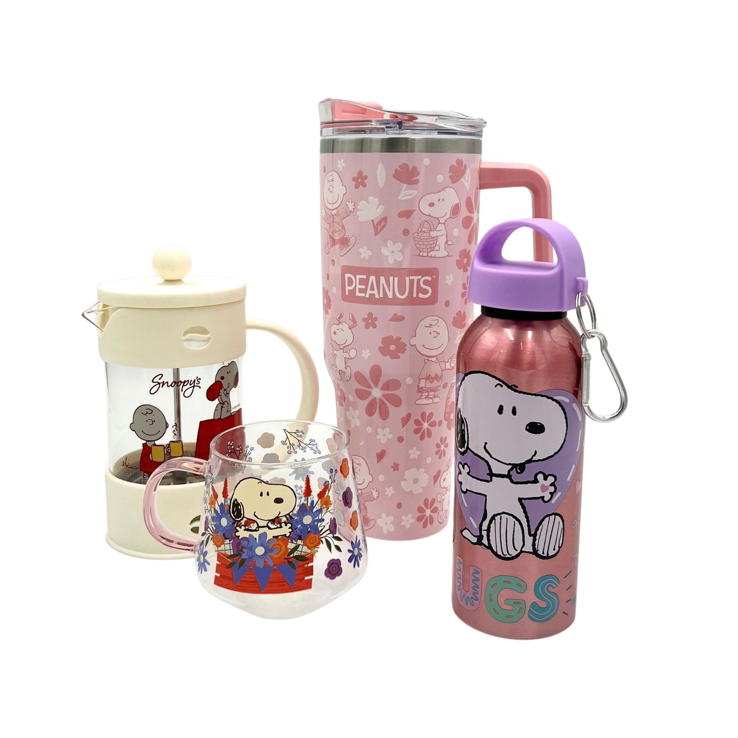 Cafetera prensa francesa Snoopy