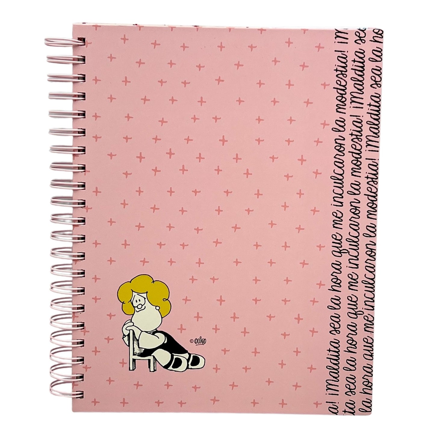 Cuaderno A4 Mafalda modelo 2 crema
