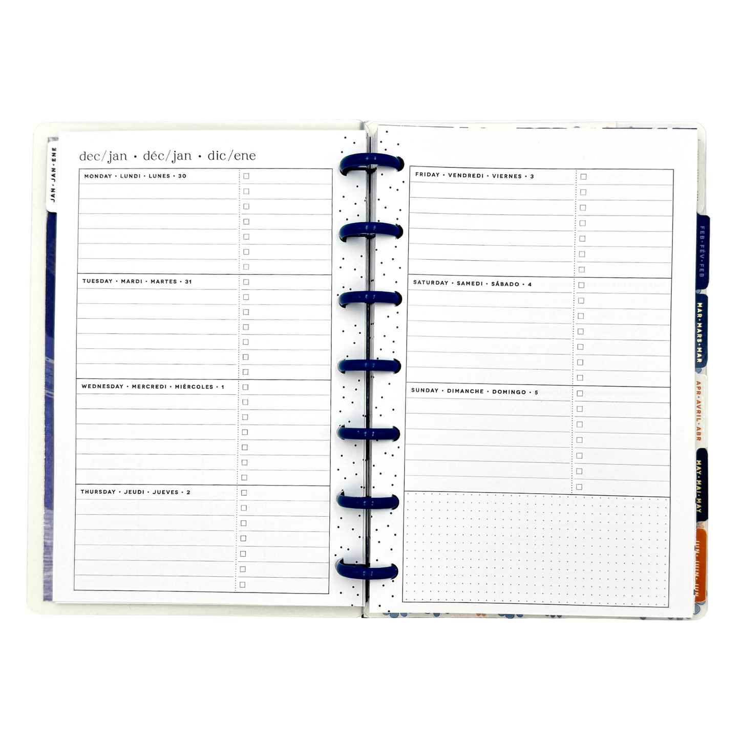 Happy Planner Mini 2025 Coastal Club