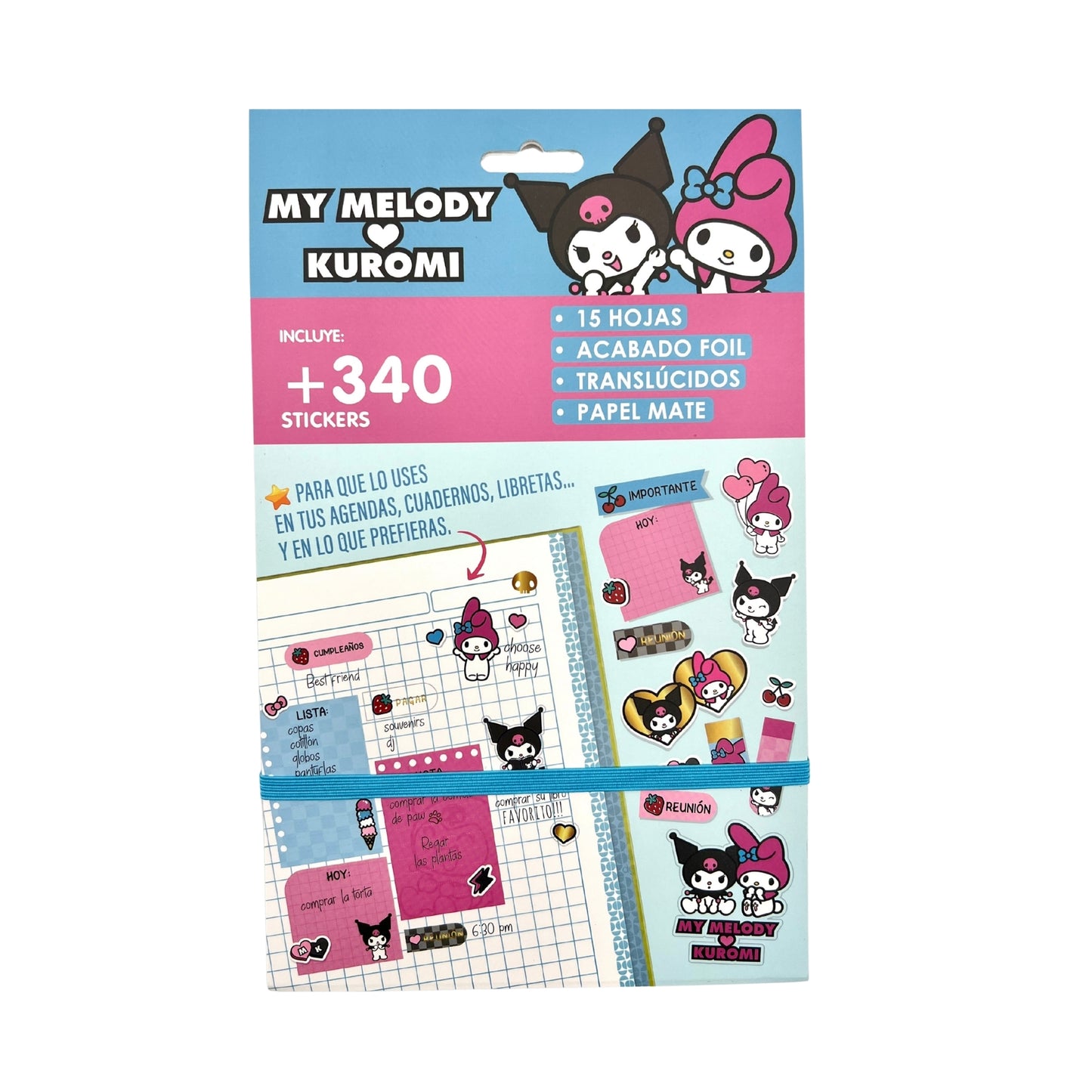 BLOCK STICKERS MY MELODY & KUROMI