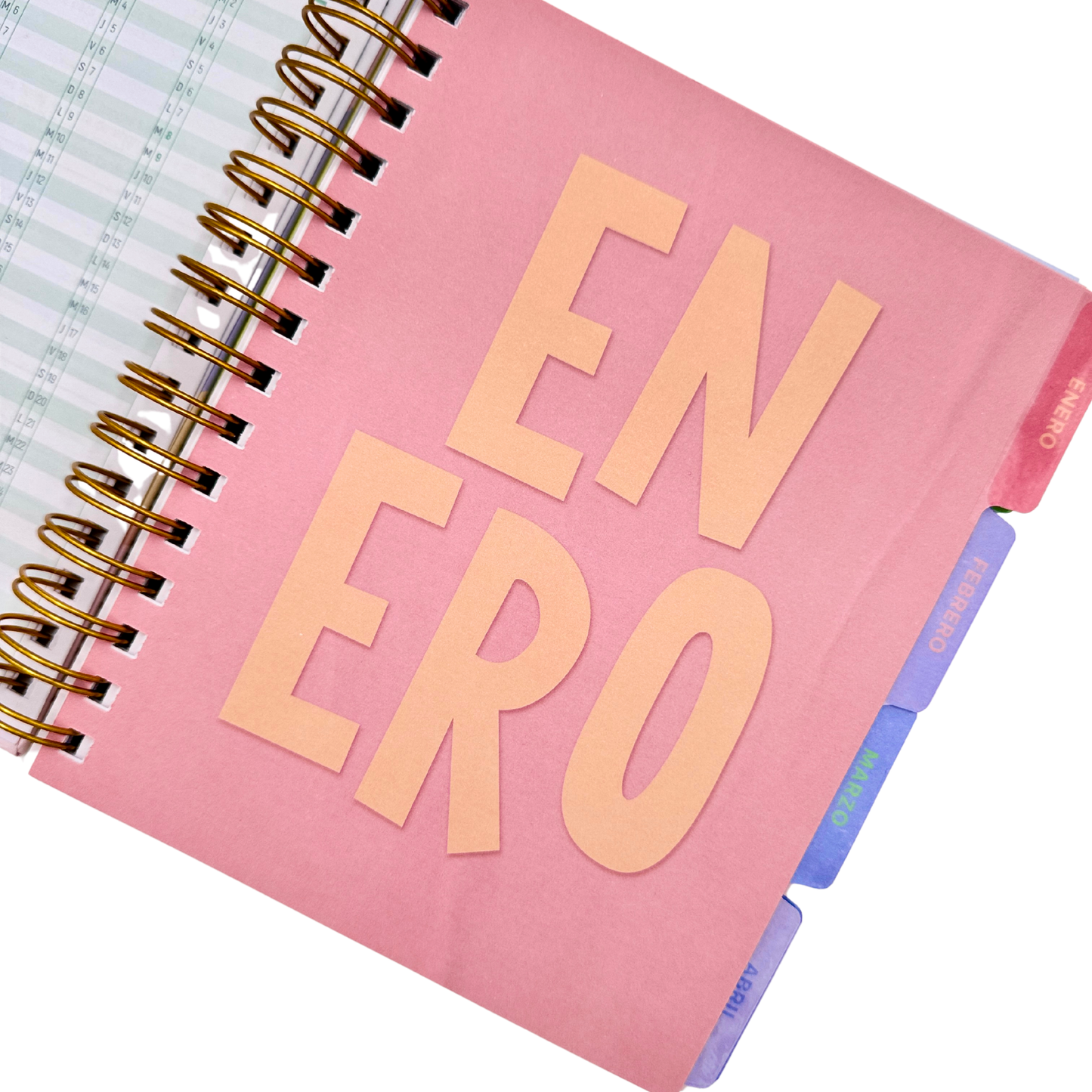 Agenda 2026 Pastel Financiera diaria