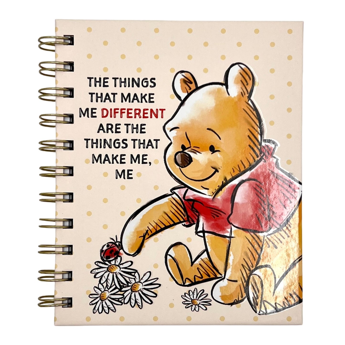 Libreta A6 Pooh Me different