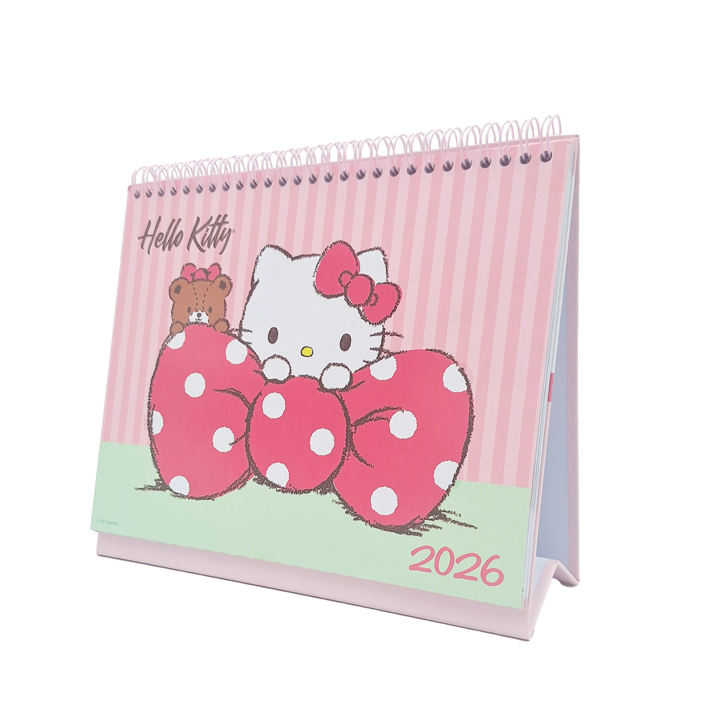 Calendario escritorio 2026 Hello Kitty