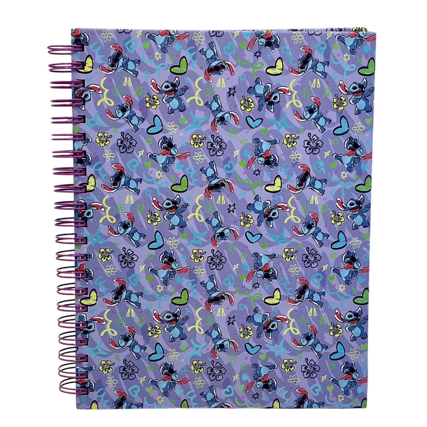 Cuaderno A4 Stitch morado