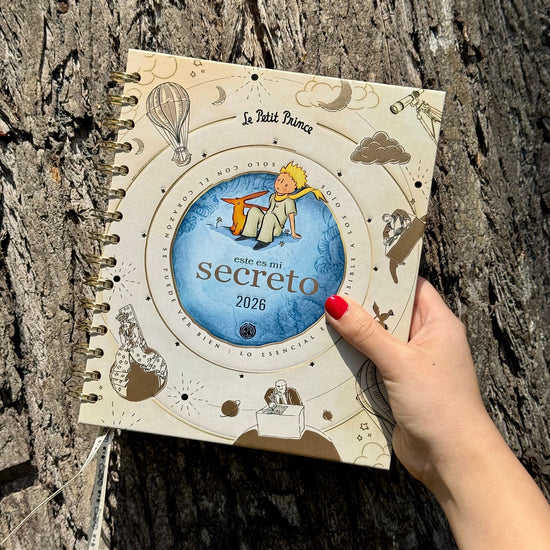 Agenda PP 2026 Principito semanal espiralada