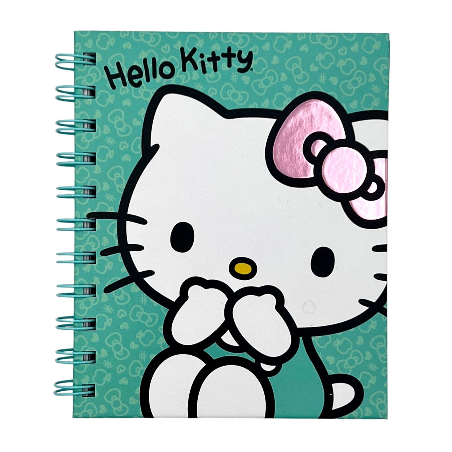 Libreta A6 Hello Kitty modelo 3 celeste