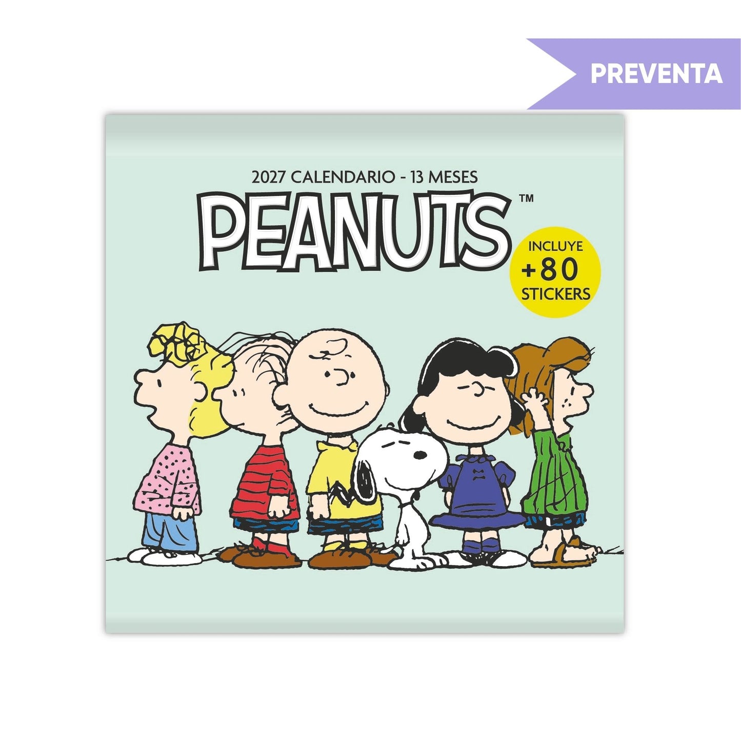 Calendario de Pared 2027 Snoopy