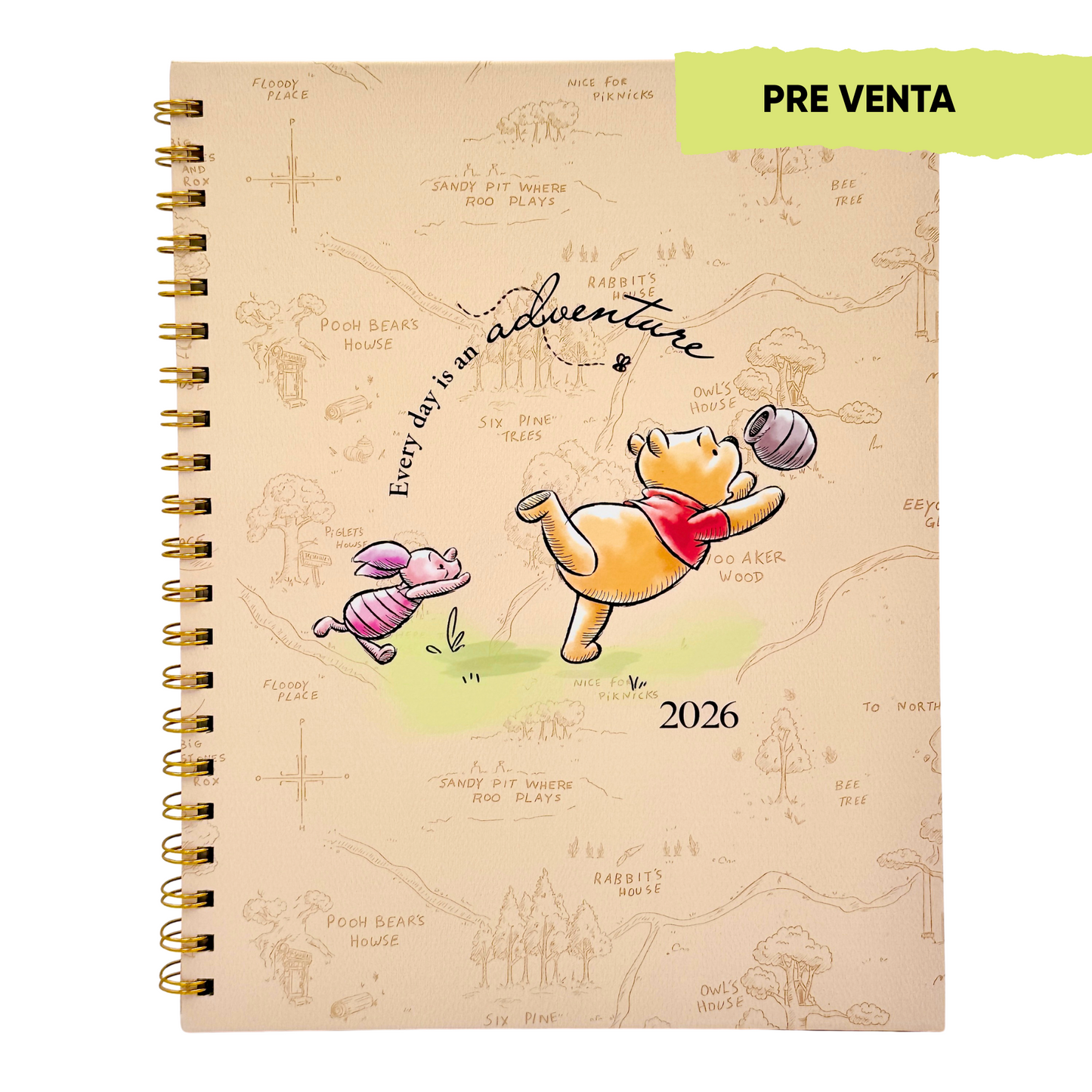 Brief Planner 2026 Winnie Pooh