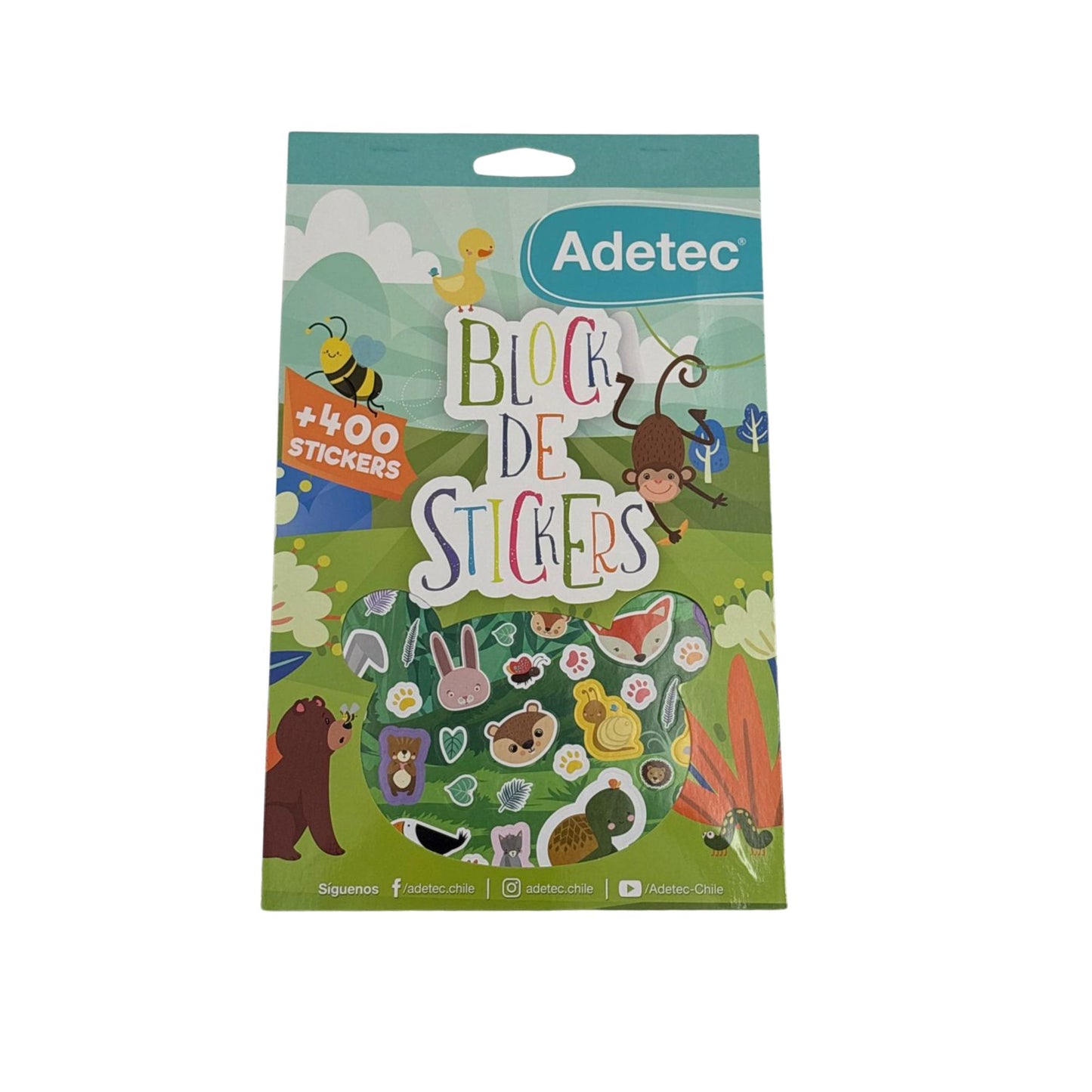 BLOCK STICKERS ANIMALES