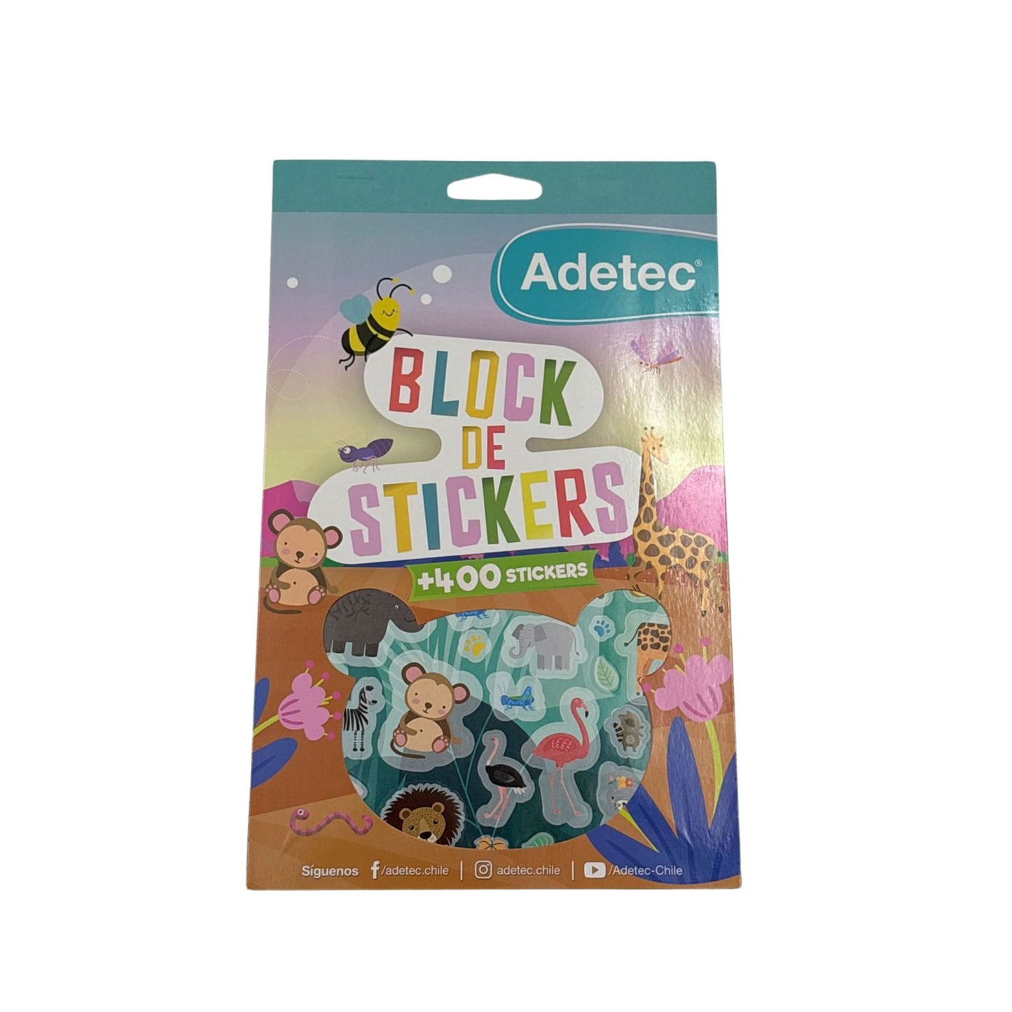 BLOCK STICKERS ANIMALES