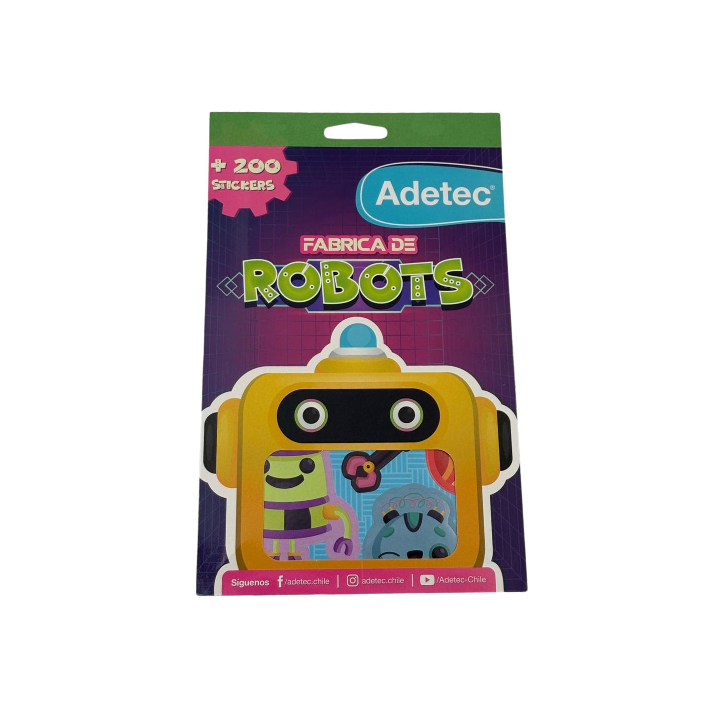 BLOCK STICKERS FAB. ROBOTS