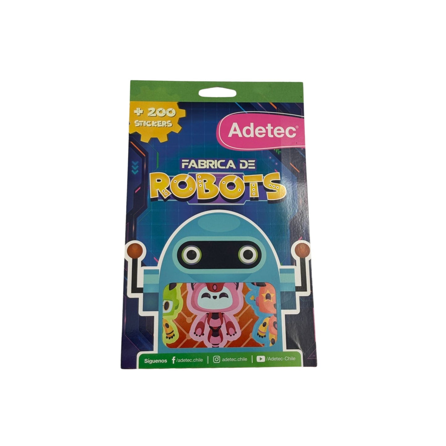 BLOCK STICKERS FAB. ROBOTS
