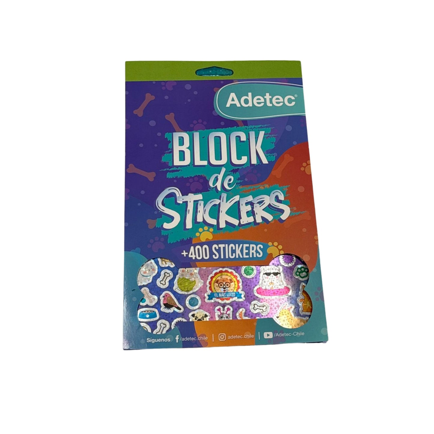 BLOCK STICKERS MASCOTAS